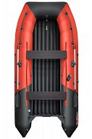 Лодка Таймень RX 3900 НДНД Бронированный красный/черный